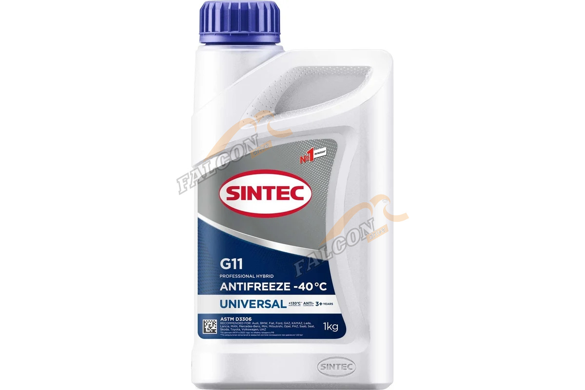 Антифриз Sintec Universal G11 1кг blue