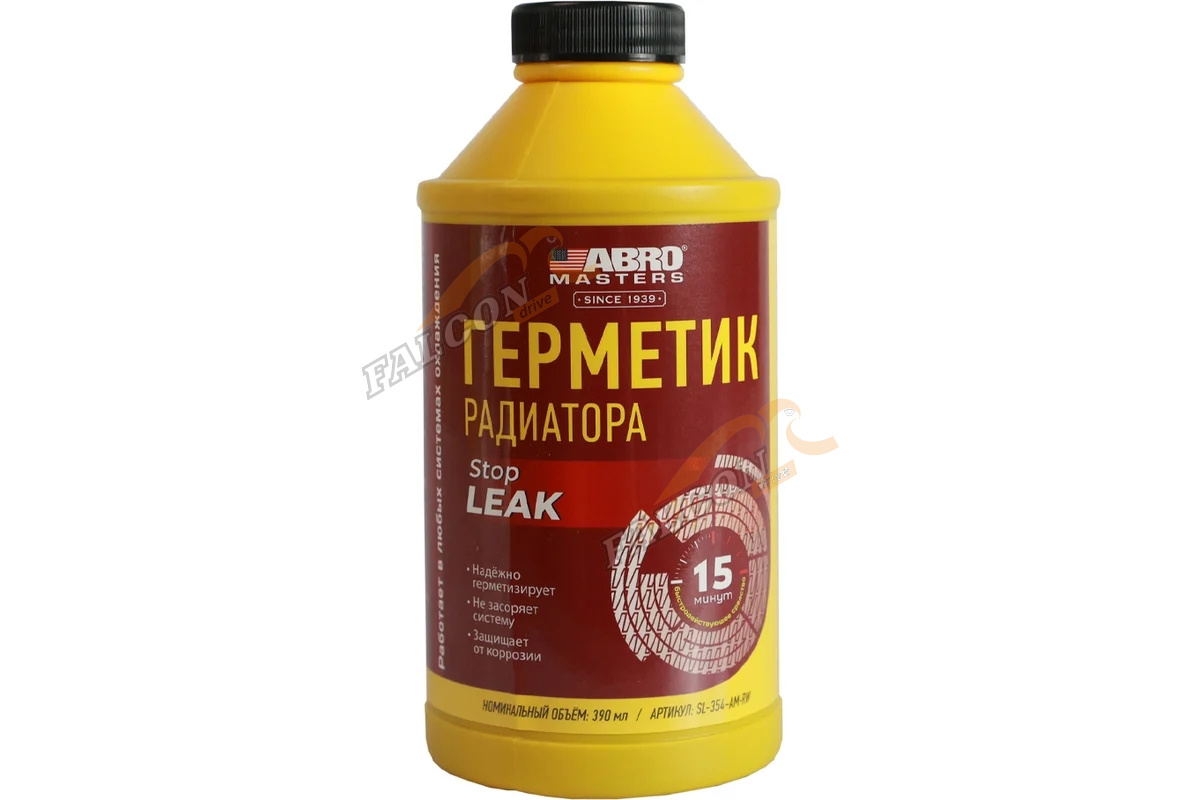 Герметик системы охлаждения 354 мл (ABRO) MASTERS SL-354-AM-RW 