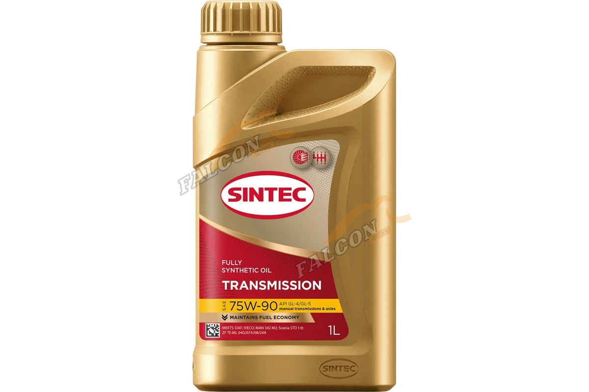 Масло трансм 75W90 GL-4/5 Sintec 1л (синт)