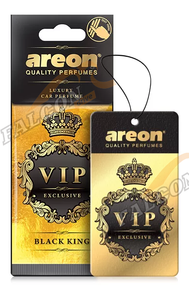 Ароматизатор подвес картон (AREON)  "VIP" №2 Black King  704-VIP-02