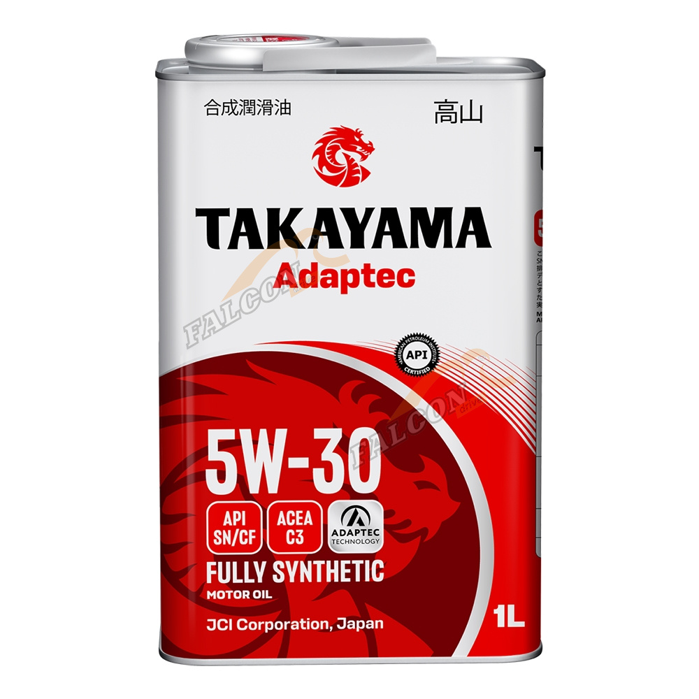 А/масло TAKAYAMA (МЕТАЛЛ) 5W30 син 1л API SN/CF C3 Adaptec