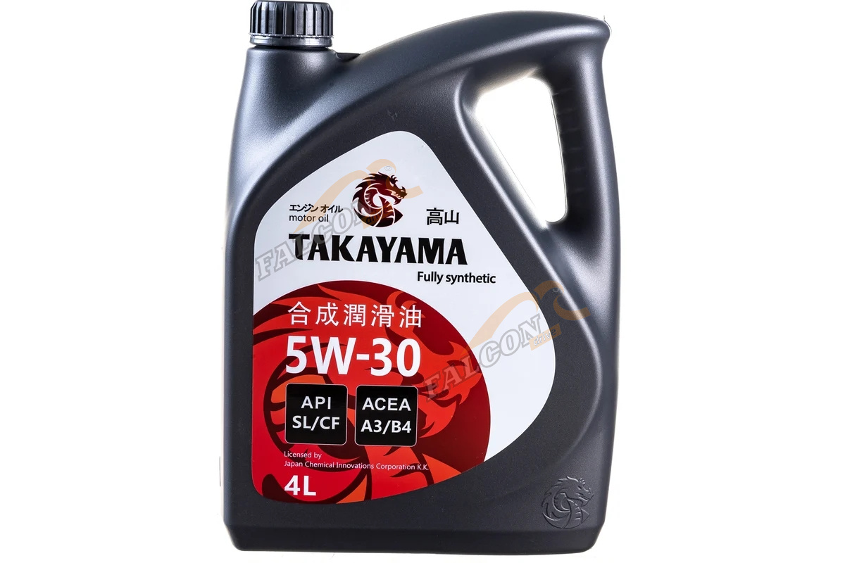 А/масло TAKAYAMA (ПЛАСТИК) 5w30 син 4л API SL/CF