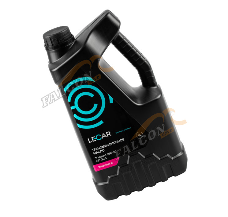 Масло трансм 80W90 GL-5 LECAR Tr Hypoid 80W-90, 4 л 
