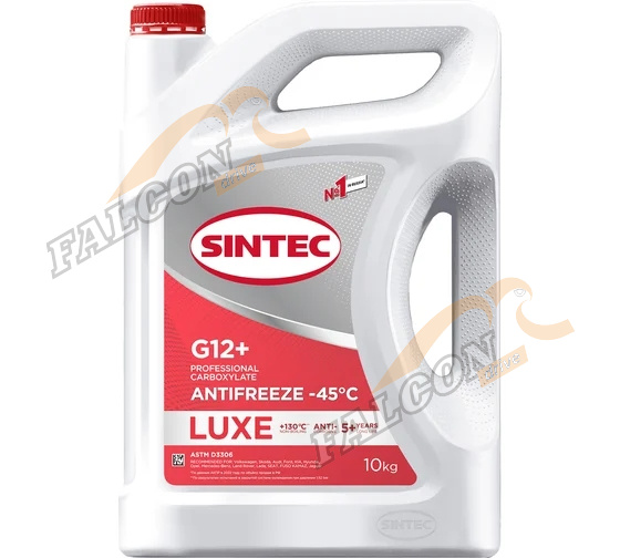 Антифриз Sintec Luxe G12+ 10кг red -45
