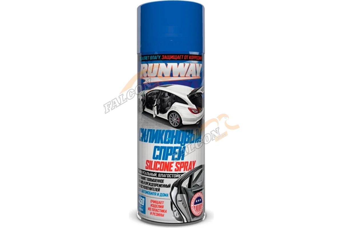 Смазка силиконовая спрей 400 мл (RUNWAY) RW6185