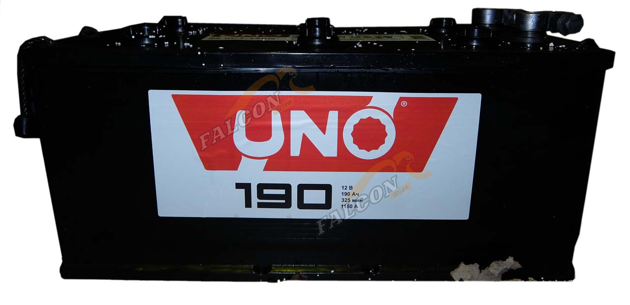 АКБ 190R UNO (ОБР) (EN1200) ДШВ 513х223х217  залит