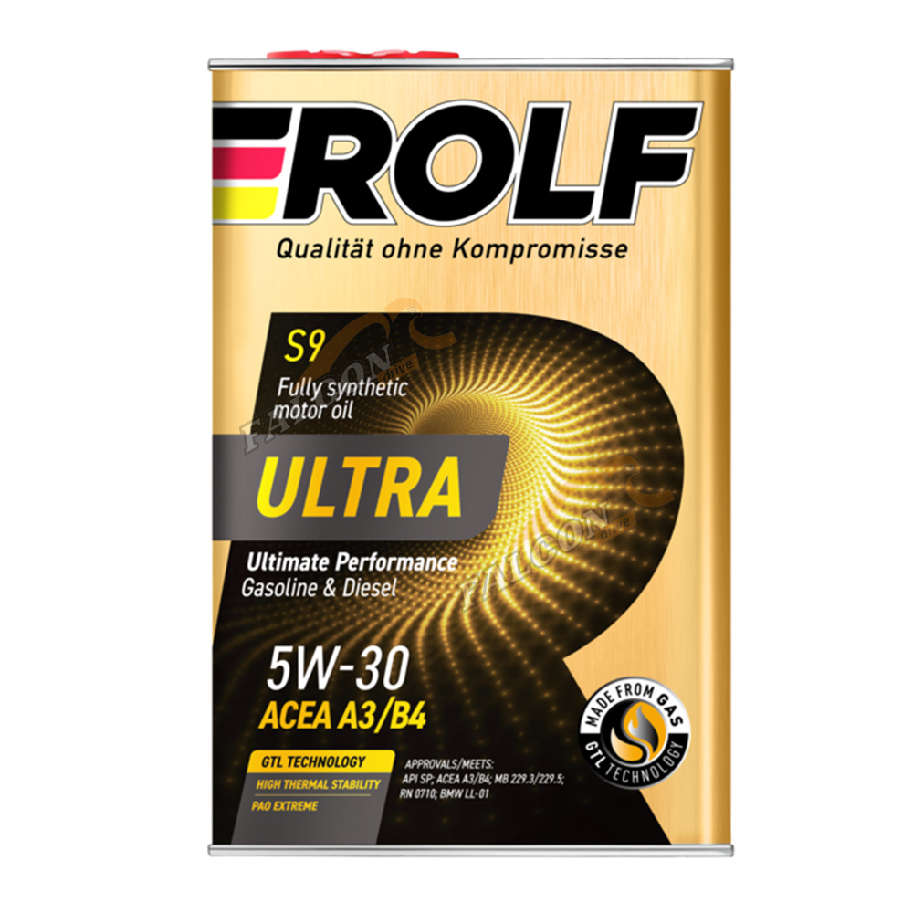 А/масло Rolf Ultra 5W30 4л A3/B4 API SP