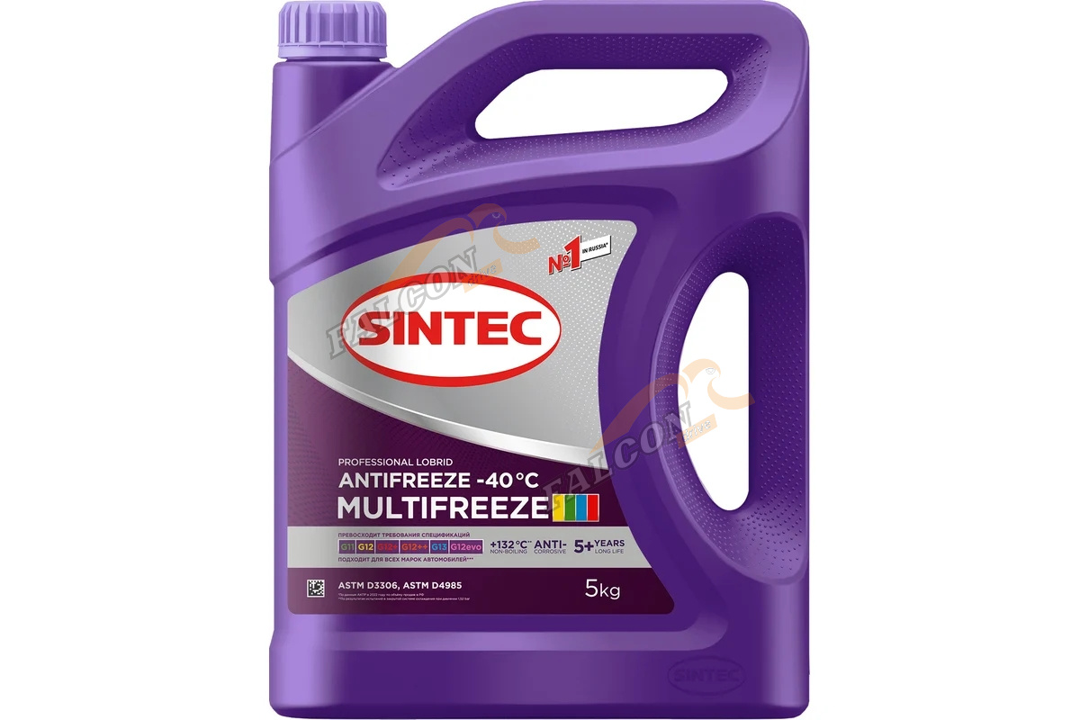 Антифриз Sintec Multifreeze violet 5 кг