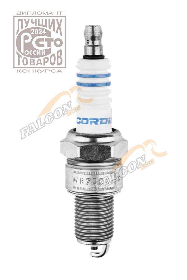 Свечи ВАЗ-2108i (CORDIANT) SA221 WR7DCX+  Fiat, Hyundai, KIA, Mitsubu 0242235707