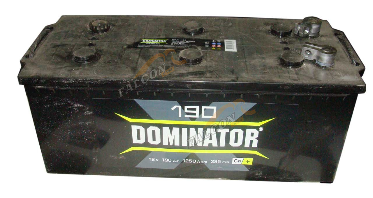 АКБ 190 Dominator (EN1300) ДШВ 513х223х217 с клеммами залит