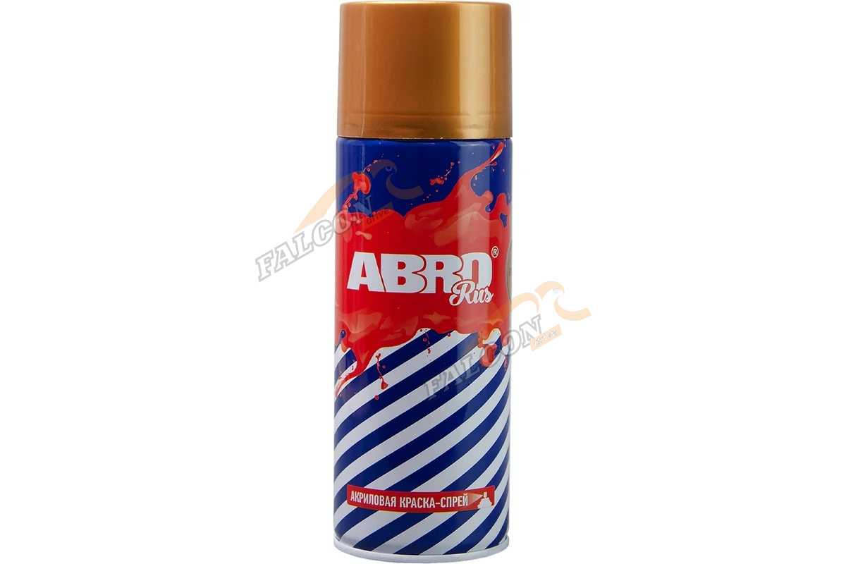 Краска акрил   Золото ABRO Rus 18К (аэр) SPOG-1009-R