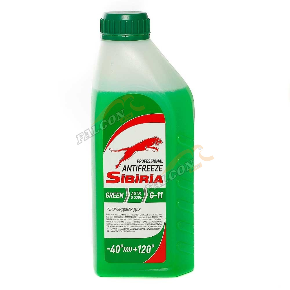Антифриз SIBIRIA  1кг (зелёный)