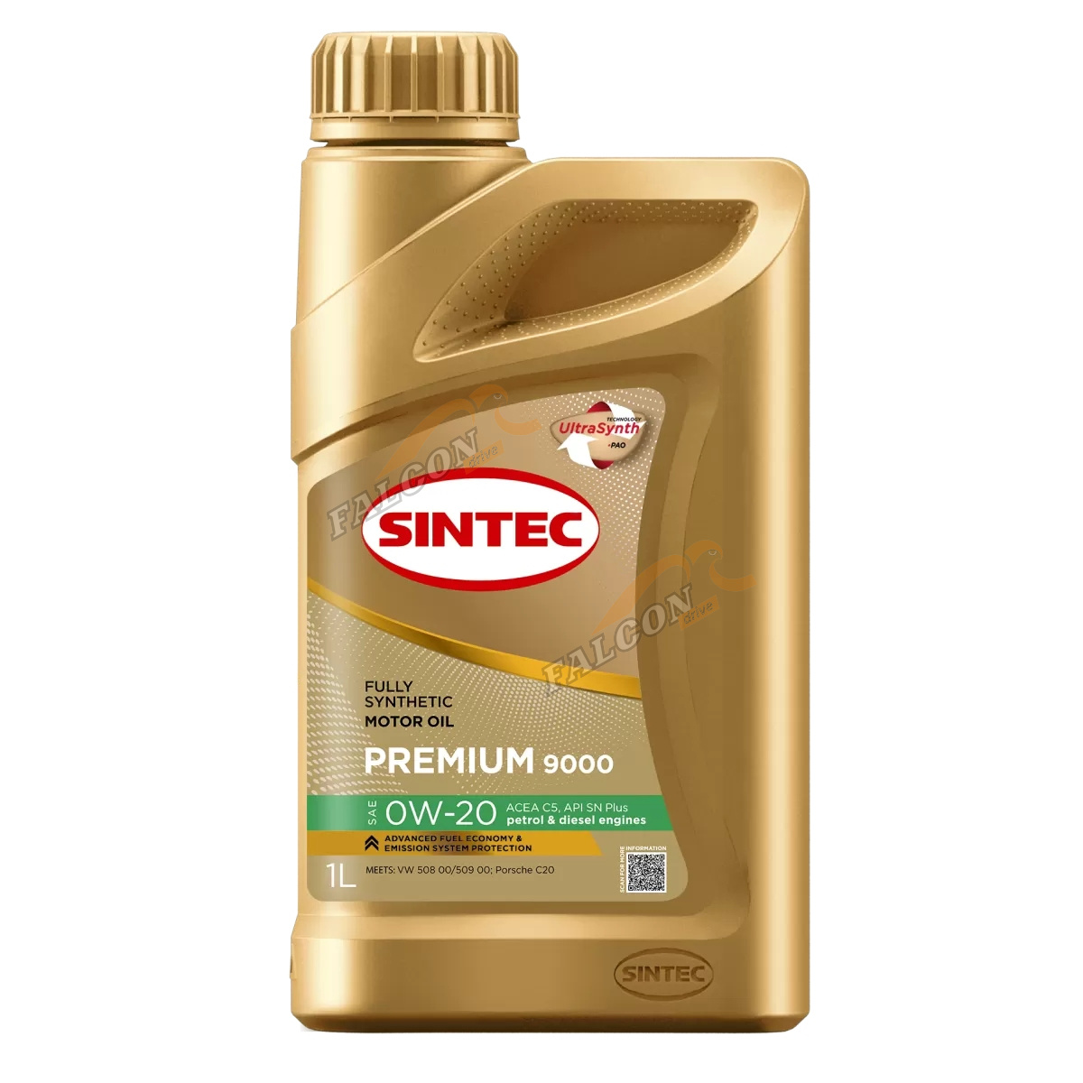 А/масло SINTEC Premium 9000 0W20 синт 1л ACEA C5 API SN