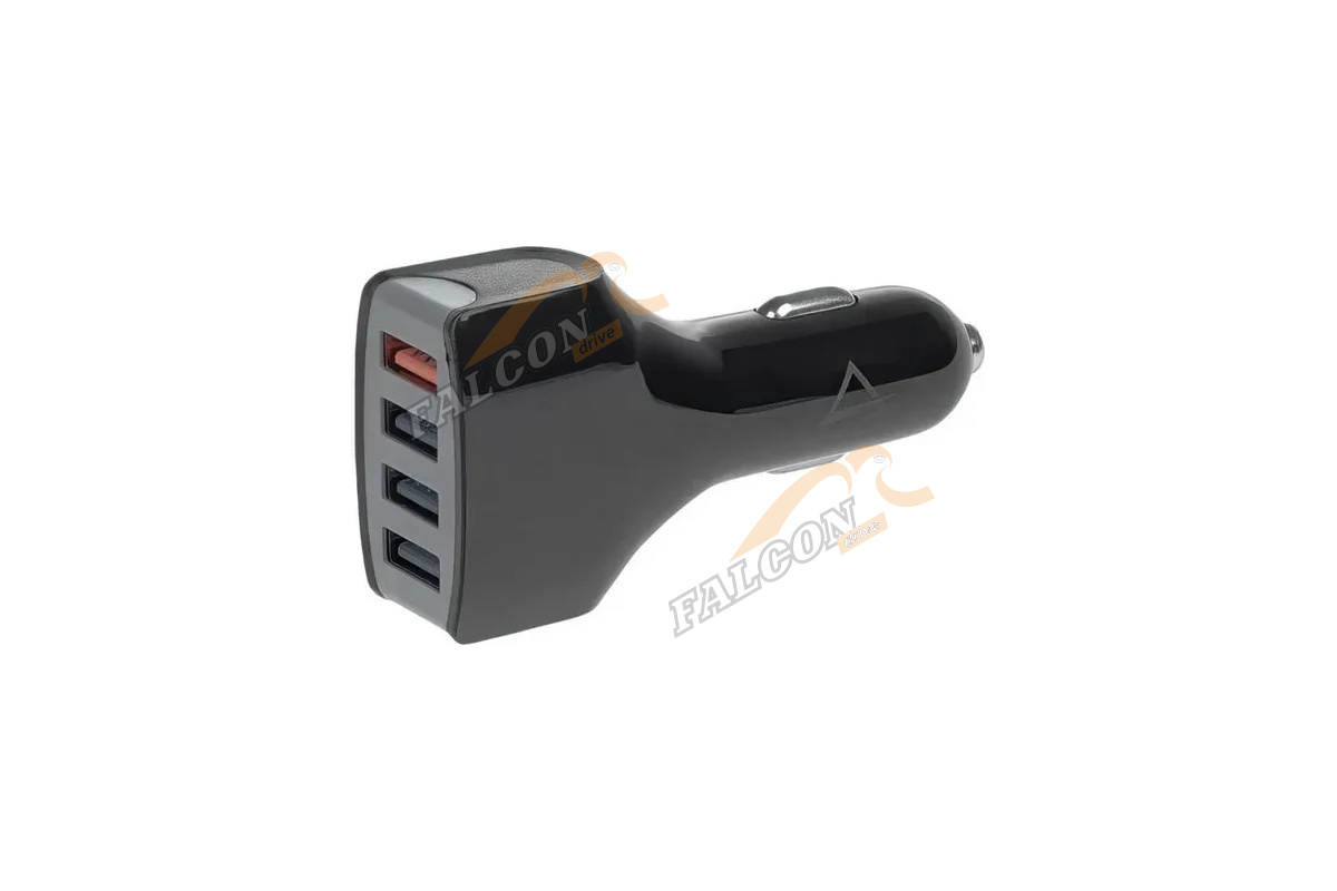Зарядка "Адаптер USB в прикуриватель"  (Arnezi) 2,4A/5V 4хUSB 12/24V 30W A0603017