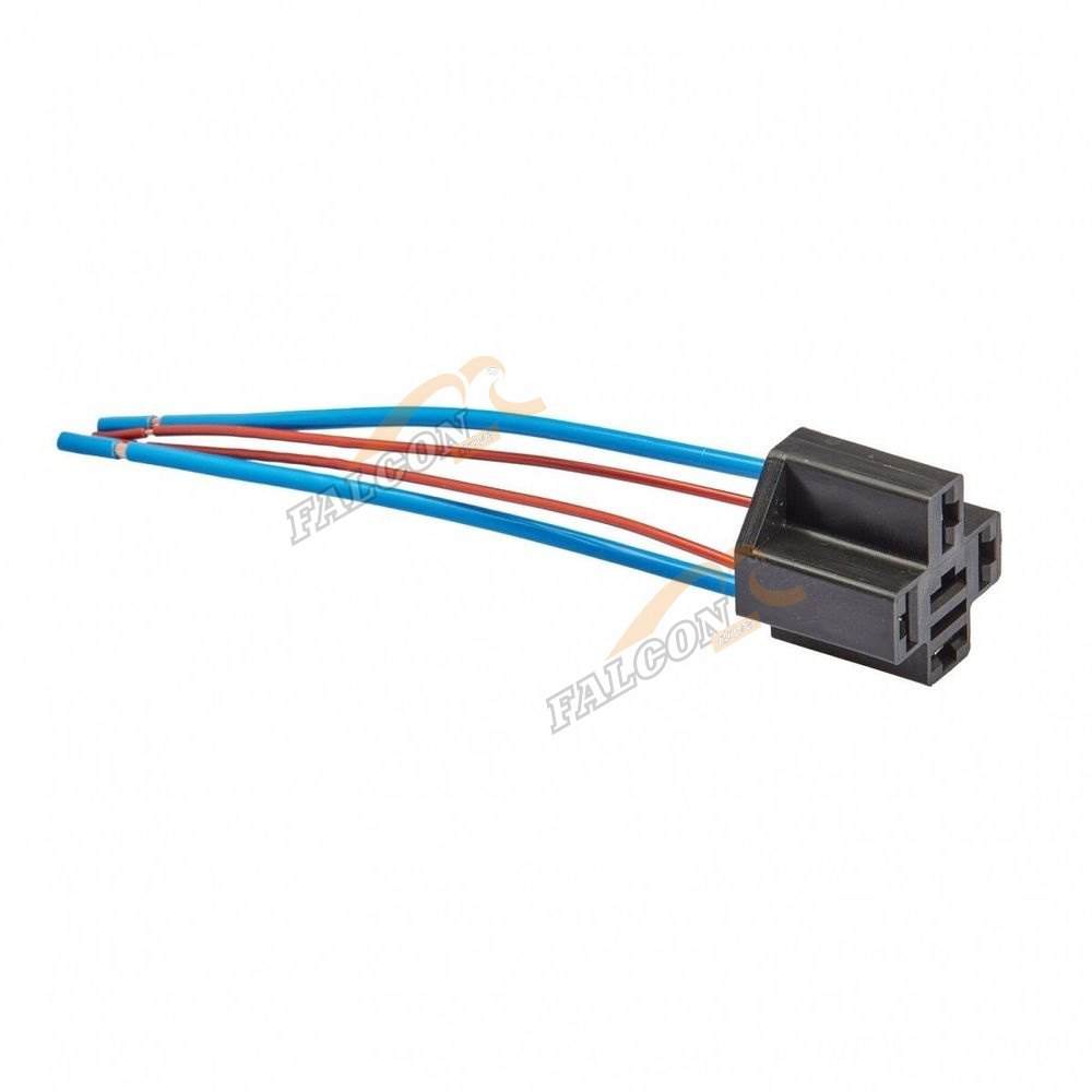 Разъем 2121-3724061 подключения 4-х контакт реле  с провод (Лада-Имидж LECAR)
