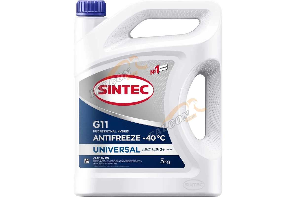 Антифриз Sintec Universal G11 5кг blue