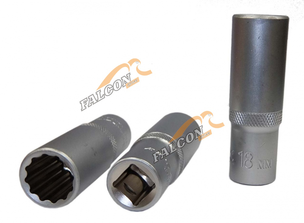 Головка *18 1/2" 12 гр (ДТ) удлин