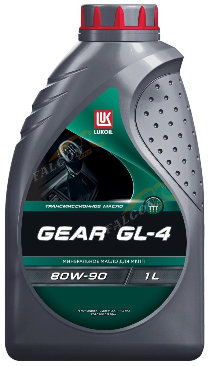 Масло трансм 80W90 GL-4 Лукойл GEAR ТМ-4  1 л