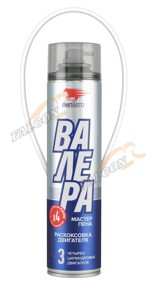 Раскоксовыватель пенный для двигателя "ВАЛЕРА" 400 мл (ВМПАВТО)