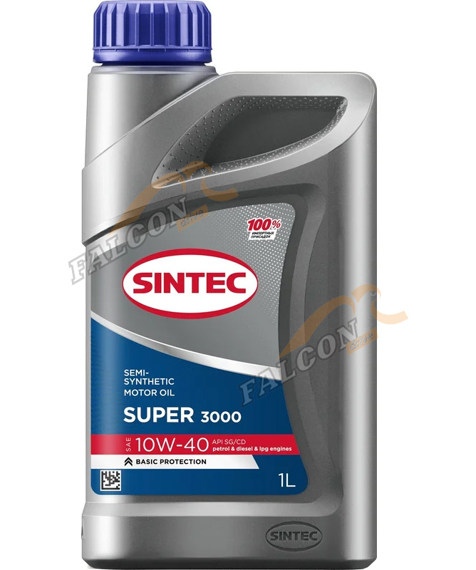 А/масло SINTEC Super 3000 10W40 п/с 1 л