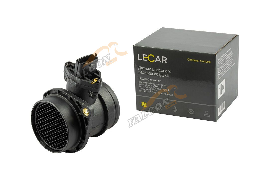 Датчик мас расх возд ВАЗ (LECAR) 8-16кл 116