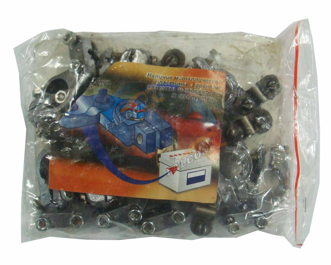 Клемма АКБ свинец (+ -) к-т