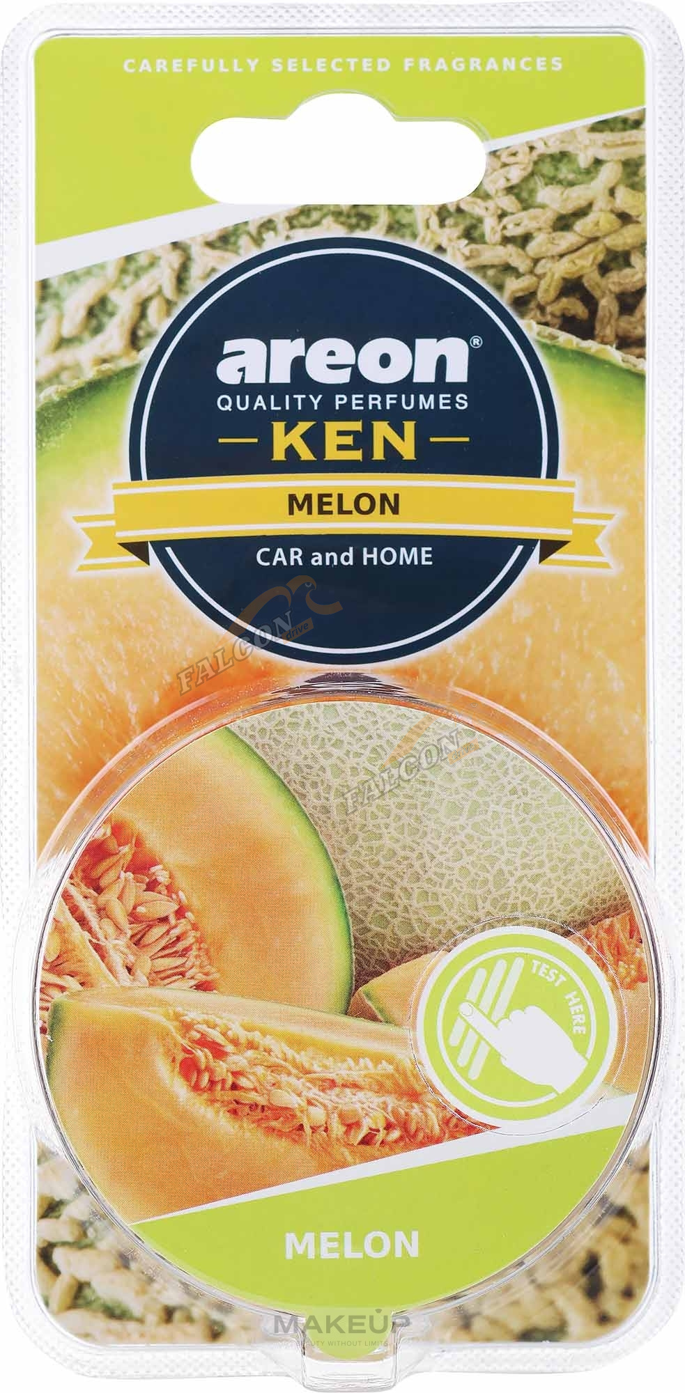 Ароматизатор на панель гель (Areon) "GEL KEN BLISTER"  Дыня 704-AKB-20