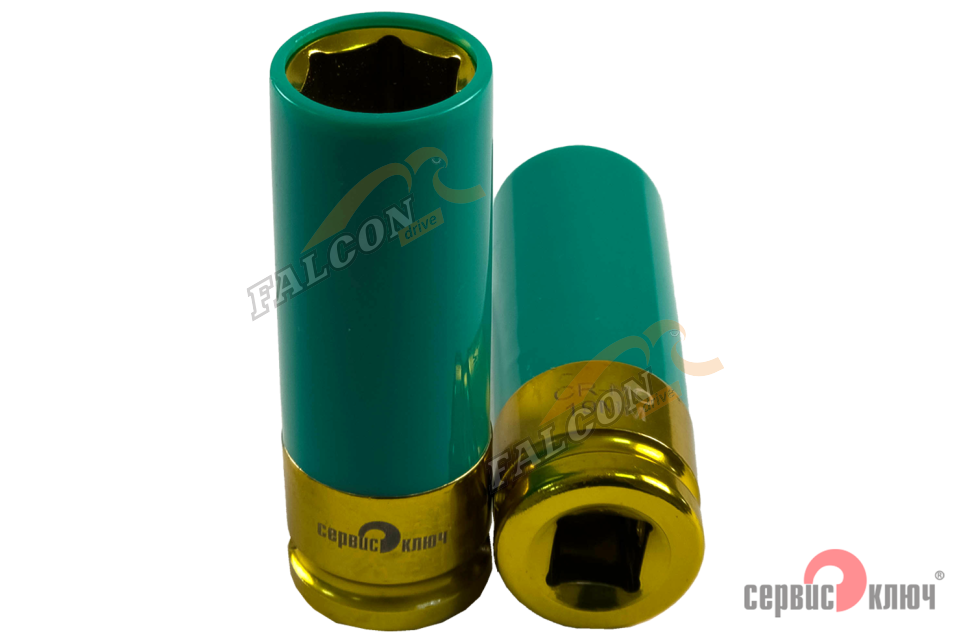 Головка *19 1/2" 6 гр ударная колесная (Сервис ключ) для литых дисков