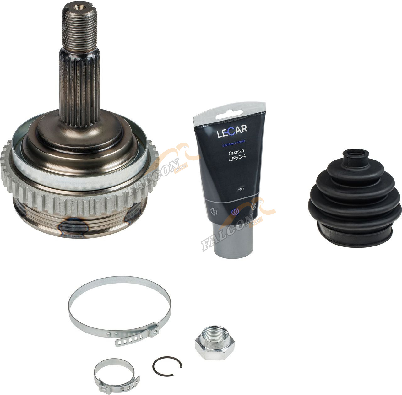 Шрус наруж ВАЗ-1118 Kalina, 2170 Priora (LECAR) с пыльником под АБС 