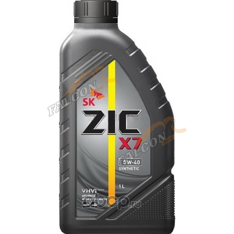 А/масло ZIC X7  5W40 1 л 