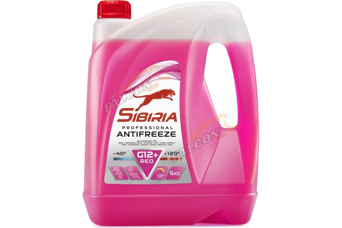 Антифриз SIBIRIA  G12 5кг