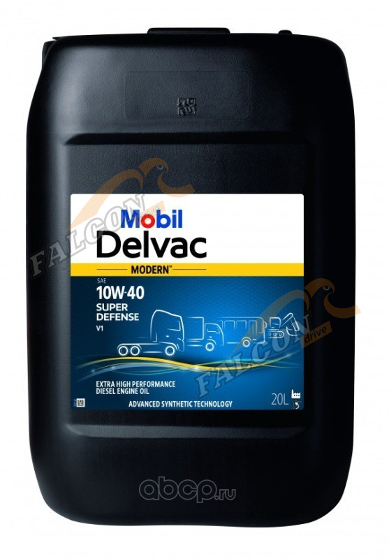 А/масло Mobil Delvac Modern Super Defense V1 10W-40  20 л