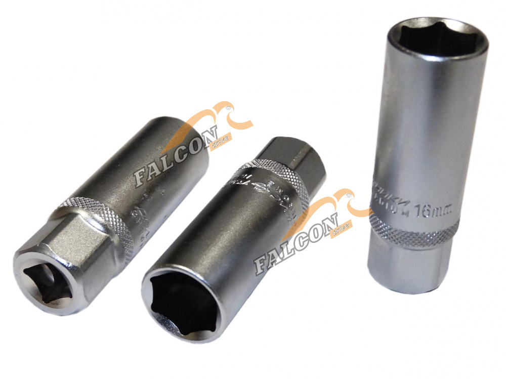 Головка свечная *16 3/8" 6 гр с магнитом (ДТ) 