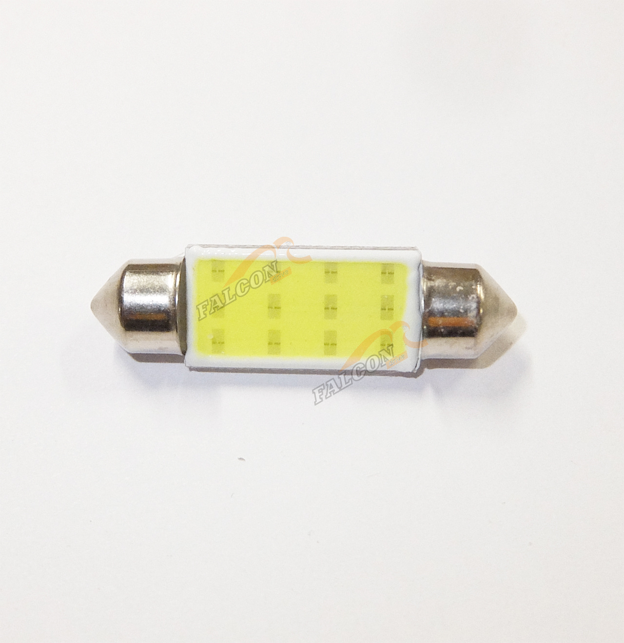 Светодиод 12V Т11х39 (LEDFOOT) C5W  39мм салон, номерн.знак  белые