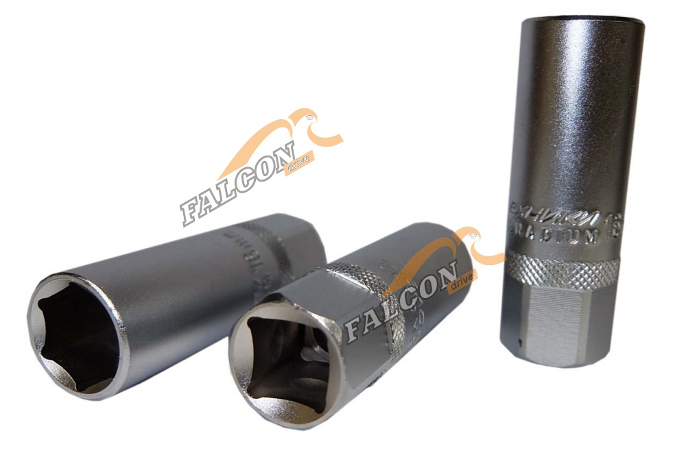 Головка свечная *16 1/2" 6 гр с магнитом (ДТ) 