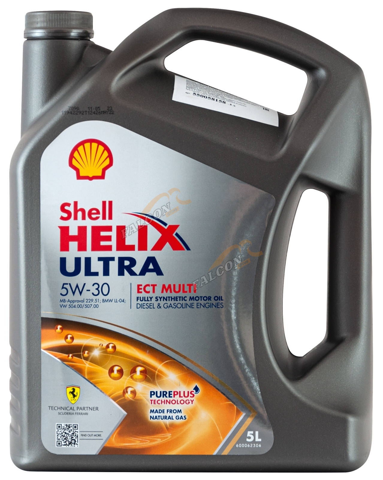 А/масло Shell Helix Ultra ECT C3 5W30 5 л