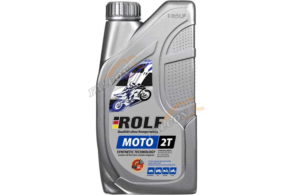 Масло 2Т Rolf Moto п/син 1л