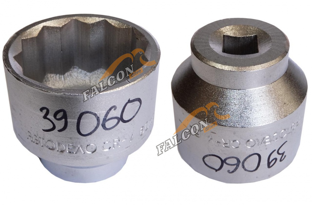 Головка *39 3/4" 12 гр квадрат (АвтоДело) (14957) 39039