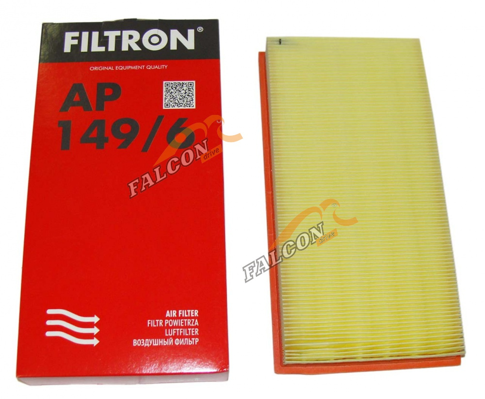 Фильтр воздушный (Filtron) AP 149/6 VAG MANN-FILTER C3083, KNECHT/MAHLE LX1455