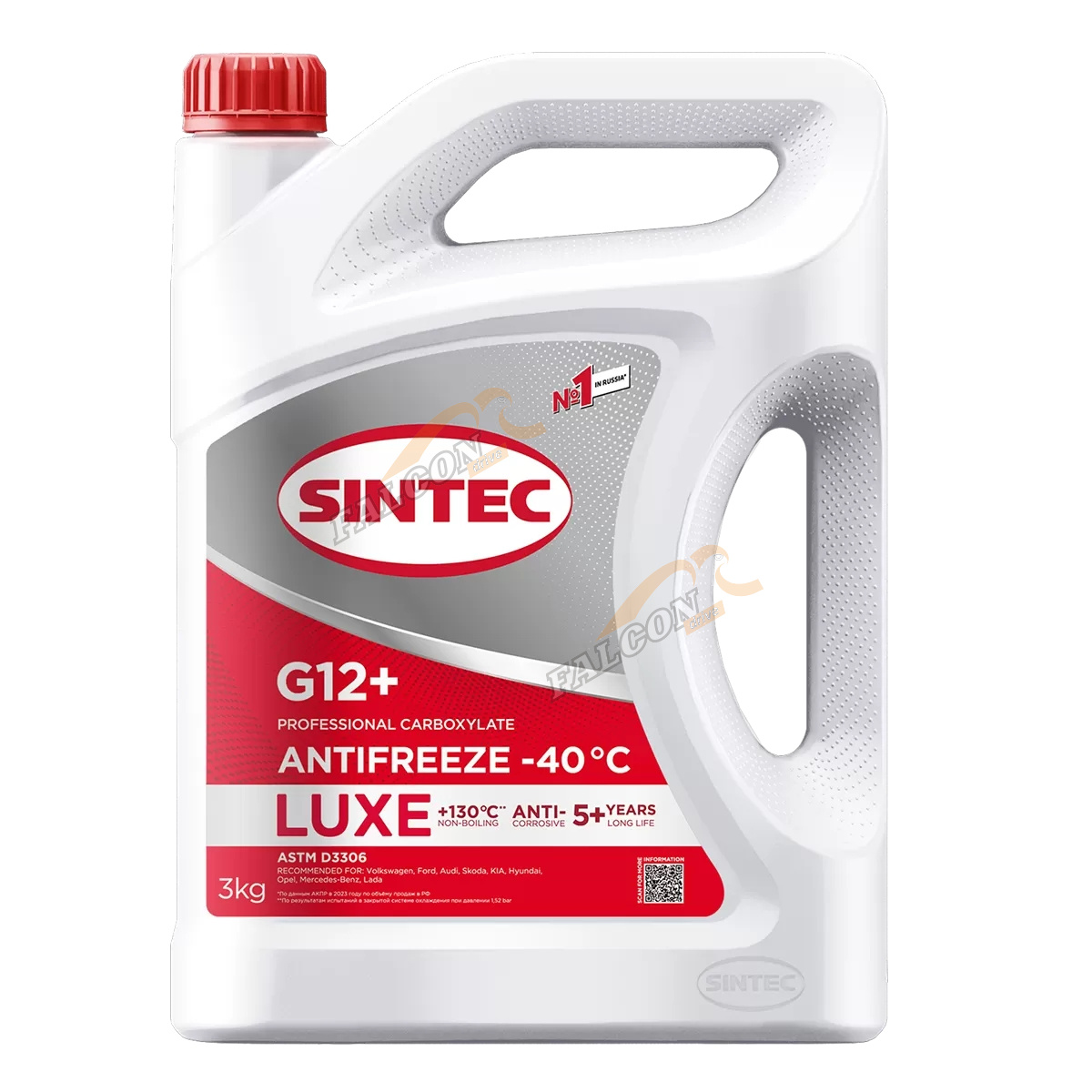 Антифриз Sintec Luxe G12+ 3кг red