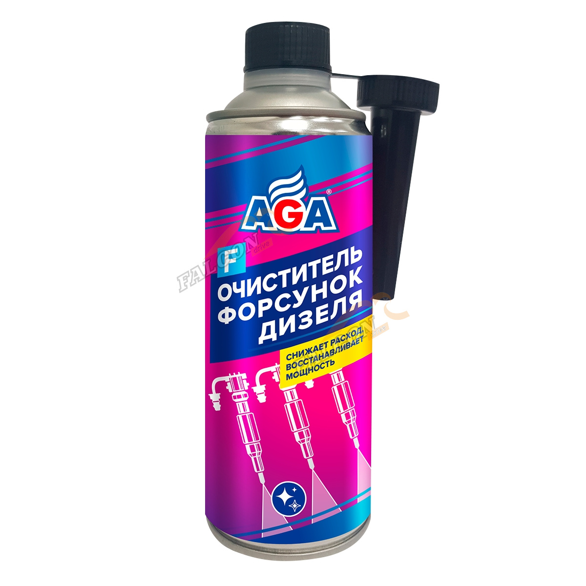 Очиститель форсунок дизеля 335 мл (AGA) AGA802F