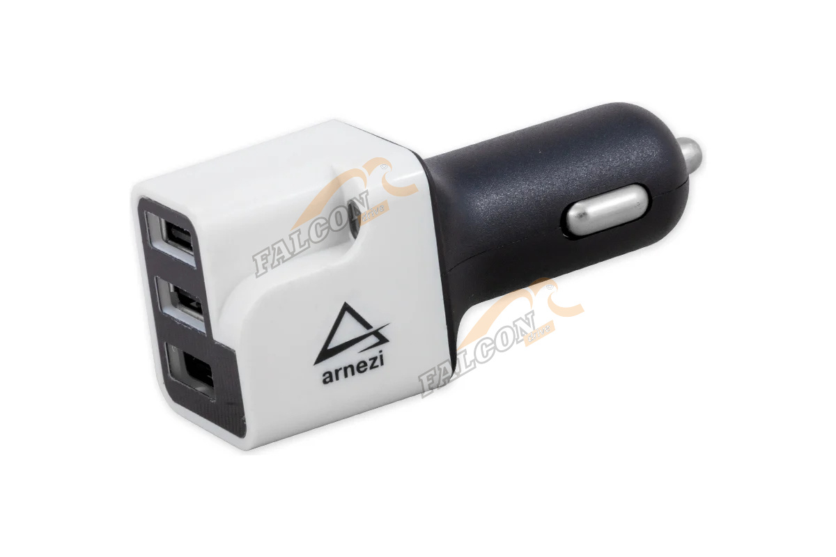 Зарядка "Адаптер USB в прикуриватель"  (Arnezi) 4,8А/12В+24В 3хUSB A0603012