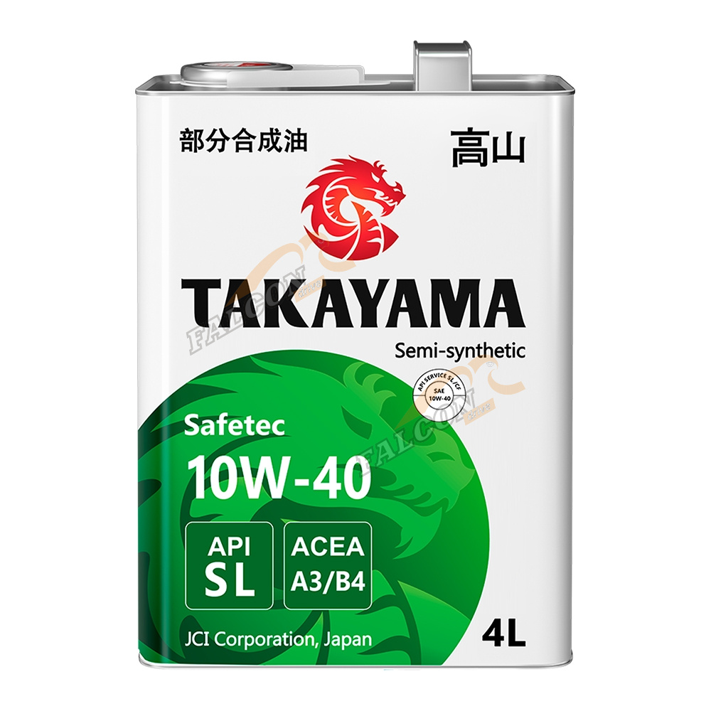 А/масло TAKAYAMA (МЕТАЛЛ) 10W40 п/с 4л SL А3/В4 Safetec 