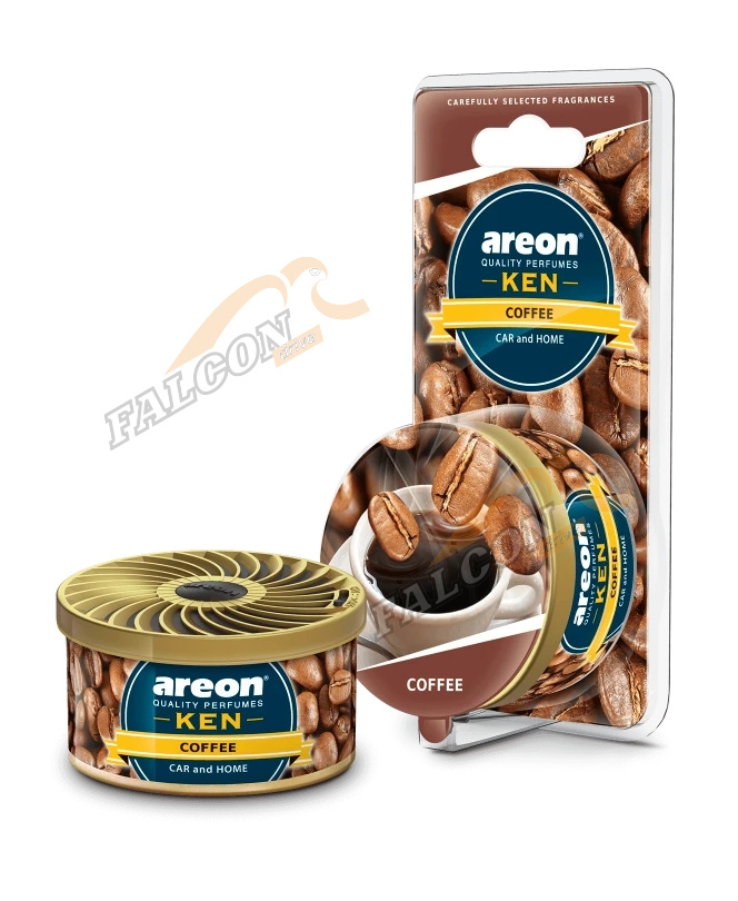 Ароматизатор на панель гель (Areon) "GEL KEN BLISTER"  Кофе 704-AKB-09