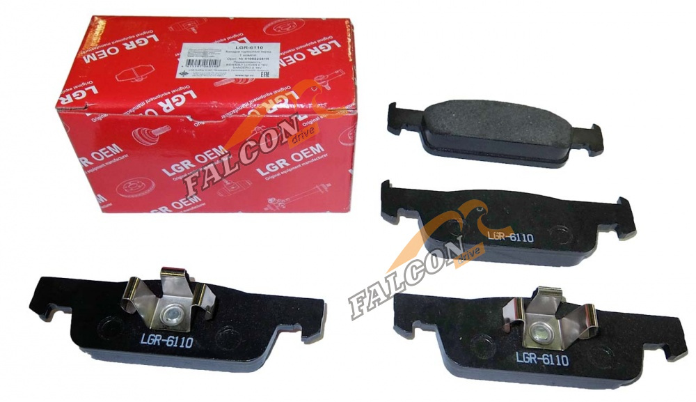 Колодка торм перед Лада XRAY (LGR) 140,2х40х18 LGR6110
