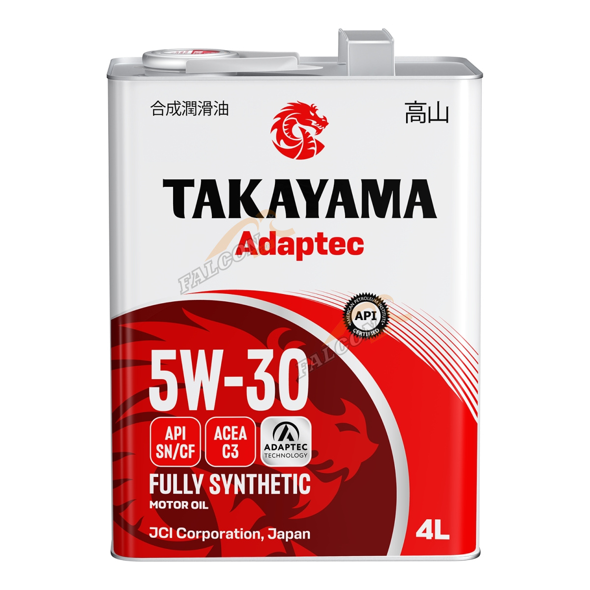 А/масло TAKAYAMA (МЕТАЛЛ) 5W30 син 4л API SN/CF C3 Adaptec 