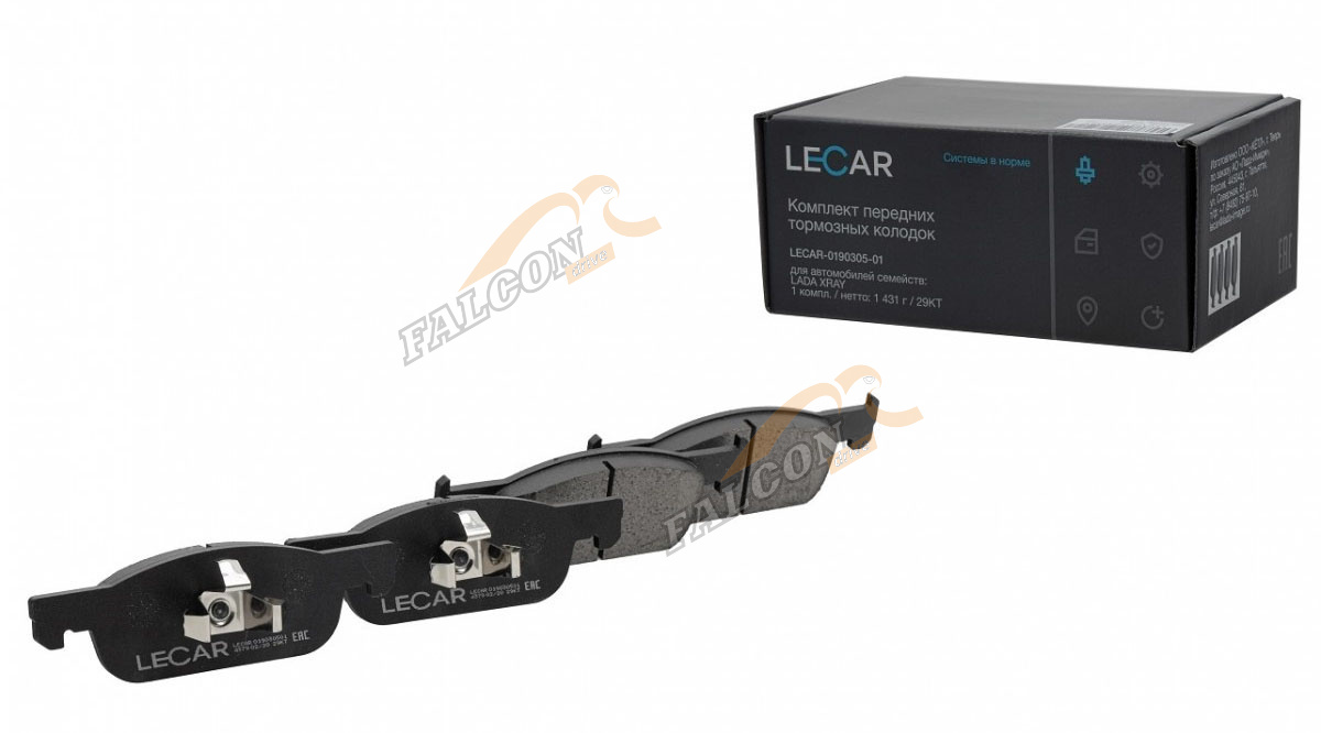 Колодка торм перед Лада XRay (Лада-Имидж LECAR)