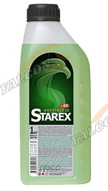 Антифриз Starex 1кг (зелёный) (Ак)