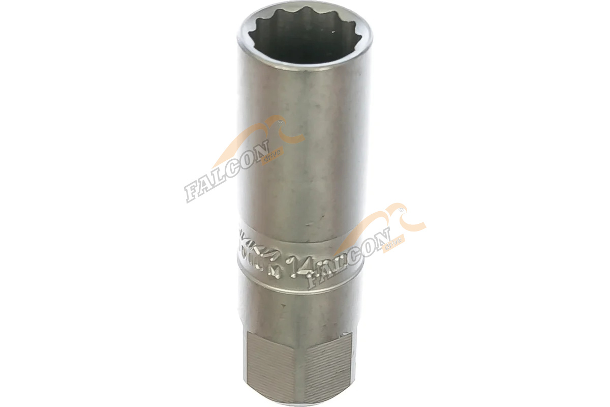 Головка свечная *14 3/8" 6 гр с рез вставкой (ДТ) 