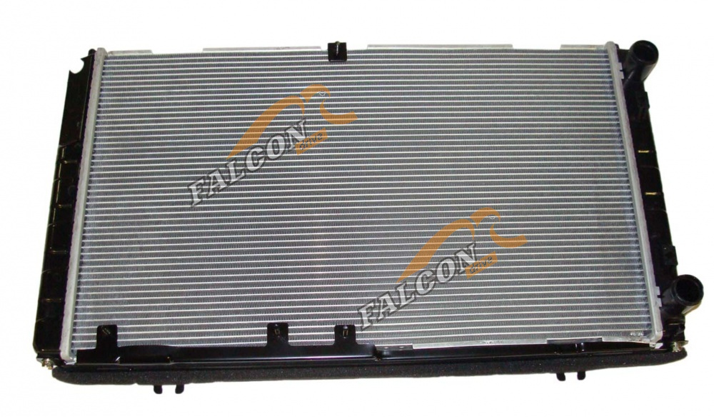 Радиатор охл ВАЗ-1118 Kalina  (ПРАМО) с конд алюм несборный A/C "Halla"